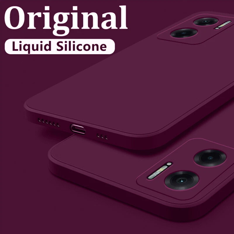 Funda Silicona Líquida Para Xiaomi 13T Pro 12T 11T Redmi Note 13 12 11 10 Pro Foto 2 de 4