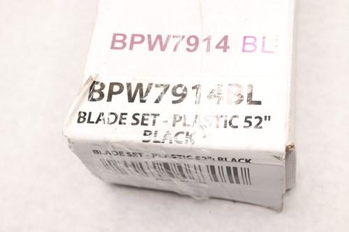 (8-Pk) Fanimation Levon Custom Blade Black 52" BPW7914BL