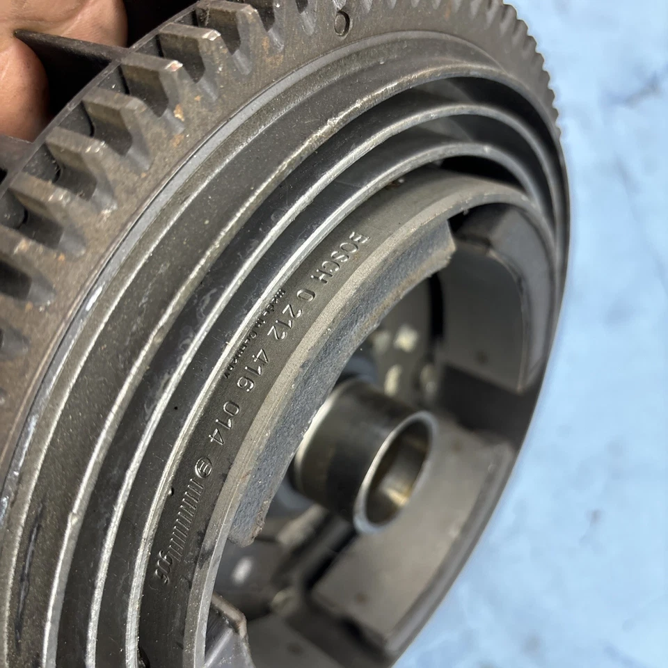 jlo Rockwell Vintage Snowmobile 440/2 454 Motor Ring Gear, Flywheel, Fan Foto 3 de 3