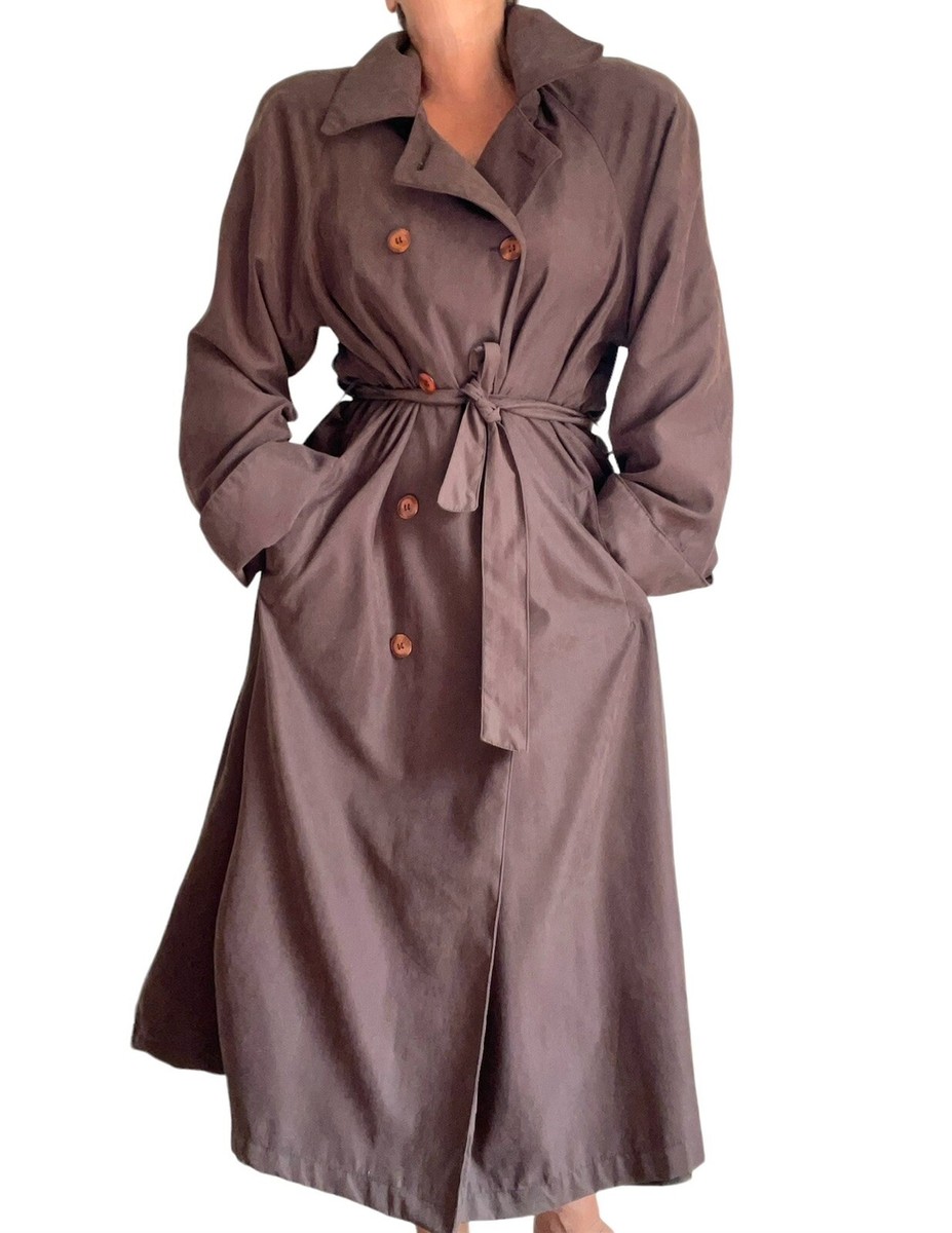 Ameri VINTAGE TRENCH LIKE MIDI COATブラウン AMERI TRENCH LIKE MIDI