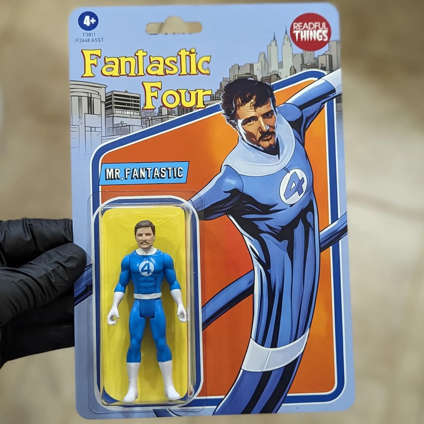 Mr. Fantastic Pedro Pascal Fantastic Four Readful Things Action