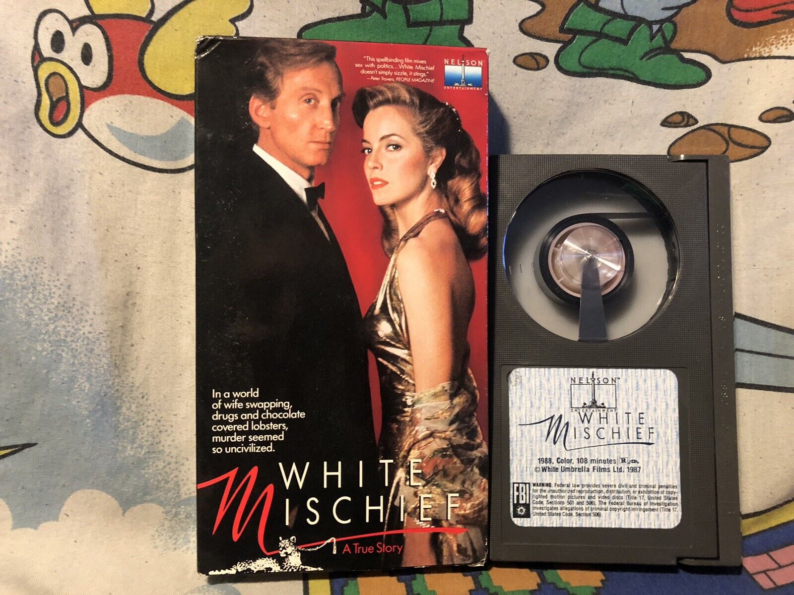 Betamax White Mischief 1987 1988 Nelson Tested WW2 Era Thriller Beta Not VHS eBay