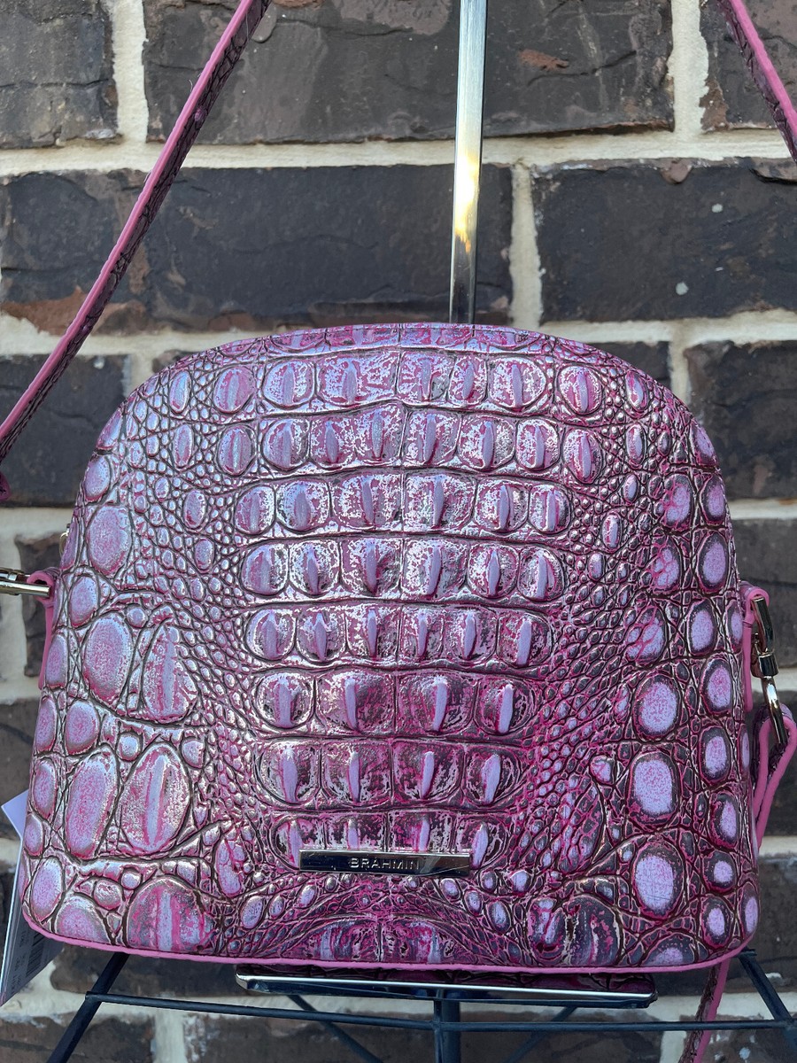 NWT BRAHMIN Begonia Pink Minx Melbourne Small Georgina Crossbody
