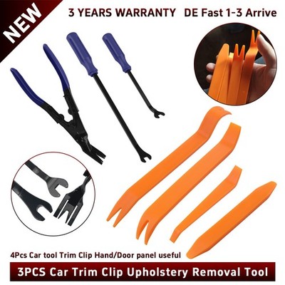 7PCS Kit Auto Trim Entfernungswerkzeug Auto Hand Werkzeuge Pry Bar Dash Panel DE