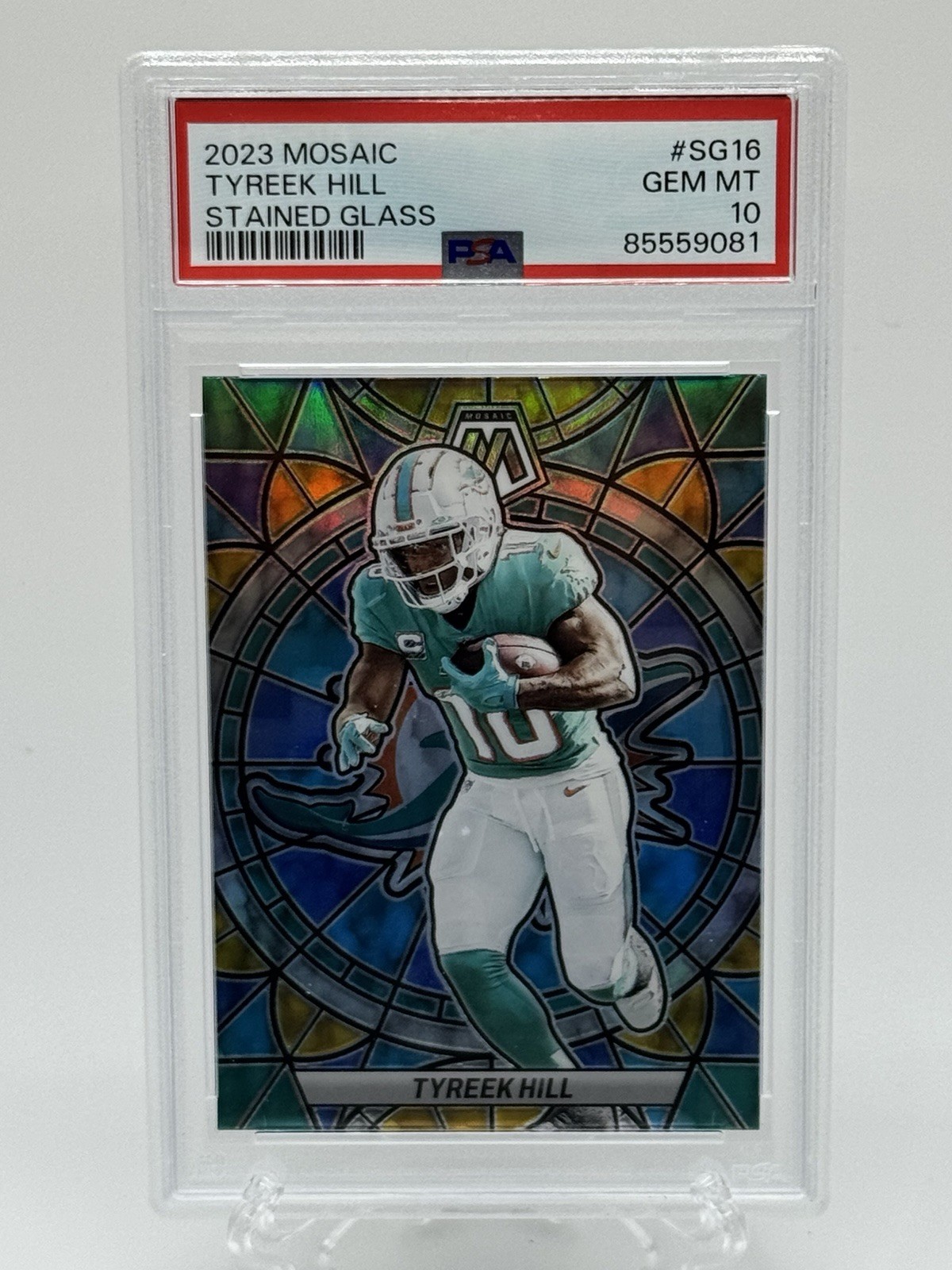 2023 Panini Mosaic - Stained Glass Tyreek Hill #SG-16