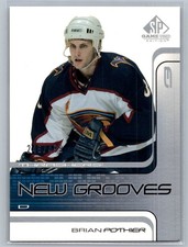 Brian Pothier 2001-02 SP Game Used New Grooves /499 #64