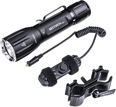 #ad Nextorch TA41 Hunting Set Tactical Flashlight Black 2600 Lumens $110.49