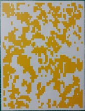 Digital Camouflage x2 Sheets - 8.5x11 Hi-Bake Adhesive Vinyl Stencil