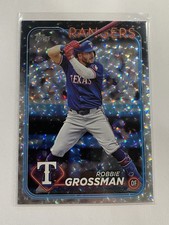 2024 Topps Update Series - Robbie Grossman #US11 Silver Crackle Foilboard