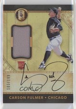 2017 Panini Chronicles Gold Standard Rookie Jersey /199 Carson Fulmer Auto tr4
