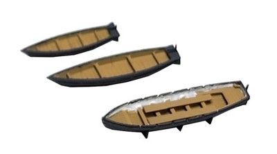 HMA 1/350 Japan Naval Ship Set 3 Resin Kits, 10 Ships x 3 Sets