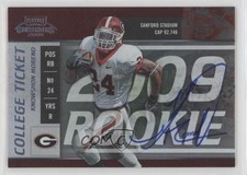2009 Playoff Contenders College Rookie Ticket /65 Knowshon Moreno #2 Auto n1u