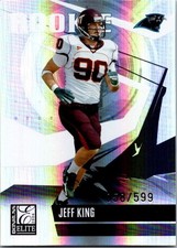 2006 Donruss Elite Jeff King Rookie Card 163 #'d 058/599. rookie card picture