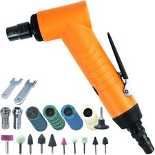 1/4" Air Die Grinder Pneumatic Angle Die Grinder Tool 18000RPM Professional for