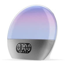 WiiM Wake-up Light, Alexa Built-in, Unlimited Sound Choices, All-in-One Sunrise