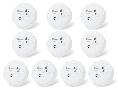 #ad Water Leak Detectors 2 Pack 100dB Alarms for Home Flood Protection $20.80