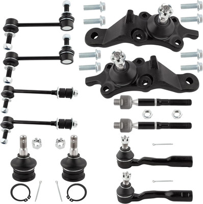 Suspension Kit 2001 2002 for Toyota Sequoia w/ Sway Bar Links & Ball Joints   Co