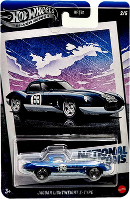 Hot Wheels National Icons Silver Serie Auto / car Jaguar Lightweight E-Type 2/5