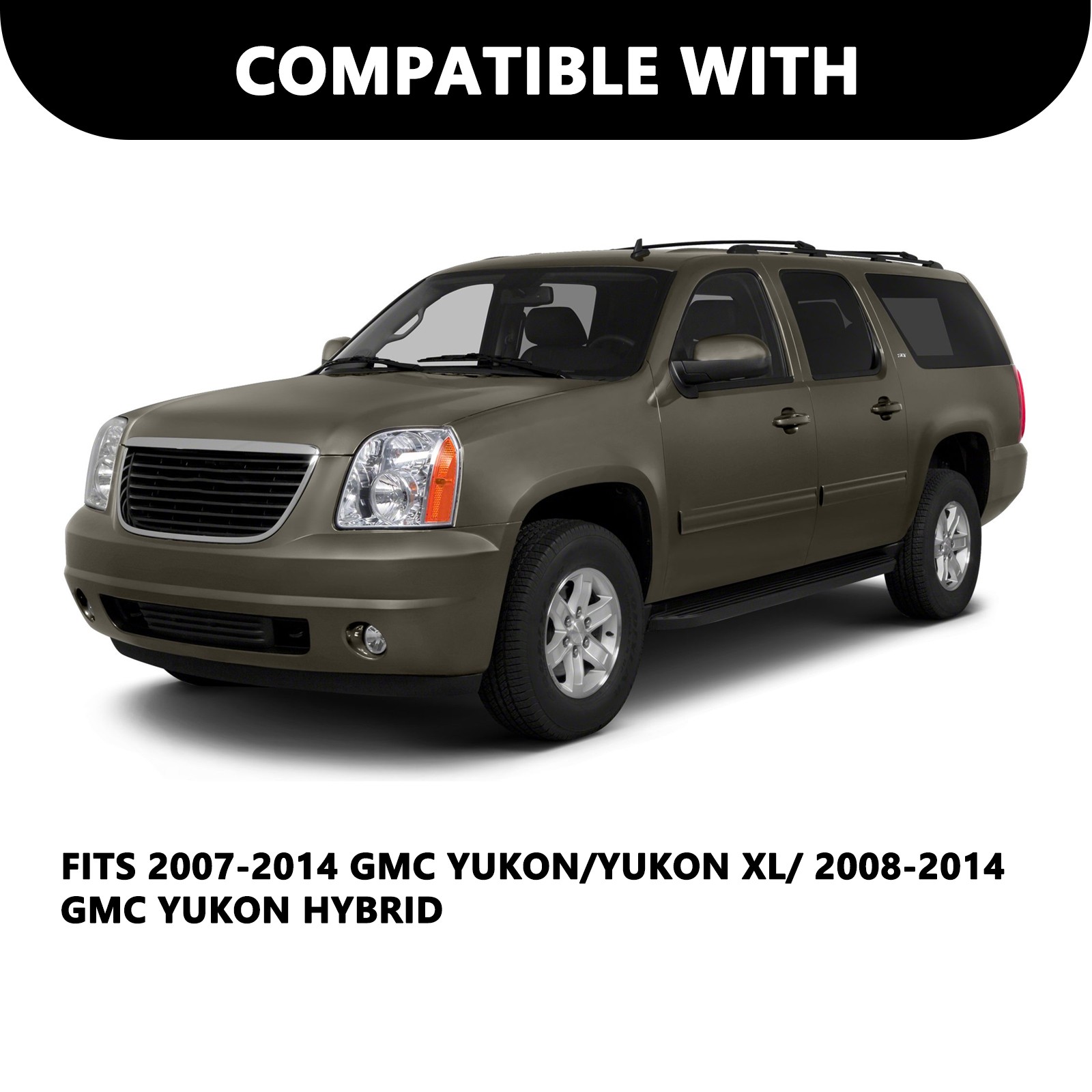 2007-2014 GMC Yukon XL 1500 Denali용 순정 헤드라이트 어셈블리 (좌우 헤드램프) 5