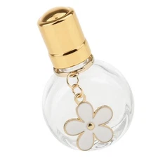 Empty Clear Glass Perfume Bottles Deodorants Aroma Sample Bottle Vials