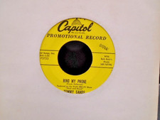 TOMMY SANDS " RING MY PHONE/GOIN` STEADY " USA CAPITOL PROMO EX+ COND.