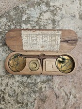 Ancienne Balance Trébuchet De Changeur