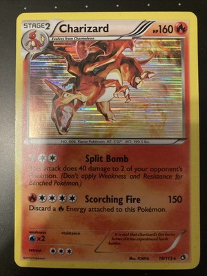 Charizard 19/113 Legendary Treasures Cosmos Holo Promo Nintendo
