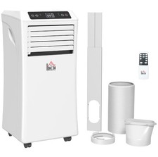 Image of HOMCOM 9000 BTU Mobile Air Conditioner W/ RC Cooling Sleeping Mode