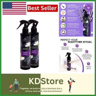 Lavender Chamomile Sleep Spray Multi-Pack   Relax & Rest Naturally