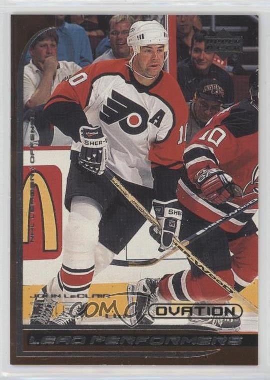 1999-00 Upper Deck Ovation Lead Performers John LeClair #LP6 0m8e