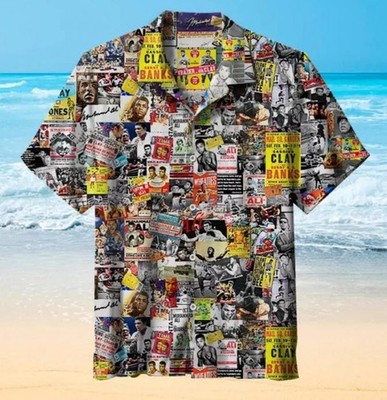 Muhammad Ali from a child to Heavyweight Champion of the Wotld Hawaiian Shirt