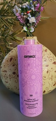 Amika 3D Volume & Thickening Conditioner 33.8 oz Hair Repair, Shine, Moisturizer