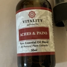 Essential Oil for aches and pains vitality extracts 30 ML all natural