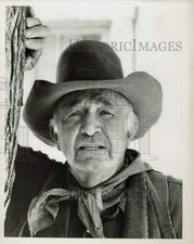 1968 Press Photo Walter Brennan in 