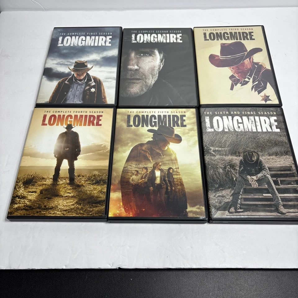 Longmire The Complete TV Series Season 1-6 DVD Box Set Collection Pre-owned - Image 4 of 4
