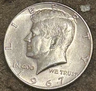 ONE ~ 1965-1969, 40% Silver, Kennedy Half Dollar