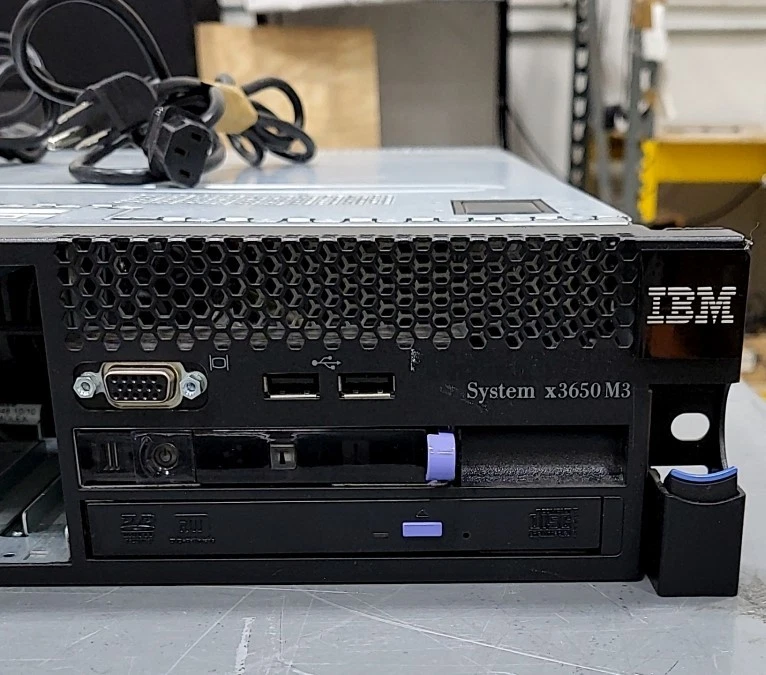 IBM System X3650 M3 7945-AC1 Server 2*Intel Xeon X5680 12GB SEE NOTES - Image 3 of 4
