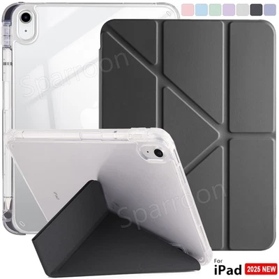 Für iPad 5/6/7/8/9/10/11th A16 Air Pro Mini Schutz Hülle Tasche mit Stifthalter - Bild 1 von 4