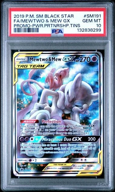 Mew Pokémon TCG Professional Sports Authenticator (PSA) Grade 10