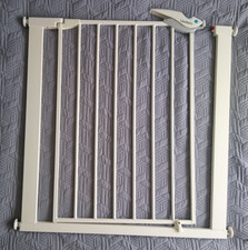 Lindam Baby/Pet Safety Gate Pressure Fit No Drill White 76-82cm