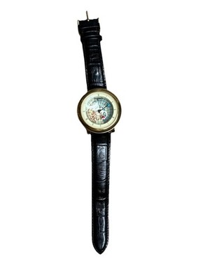 VINTAGE STAUER DUMONDE GLOBE MYSTERY DIAL WATCH COOL UNIQUE FUTURISTIC SPACE AGE