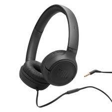 JBL Tune 530 On-Ear Foldable Wired Headphones Black