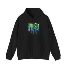 Phish Graphic Hoodie Retro Neon Merch Unisex Heavy Blend  Hooded Sweatshirt