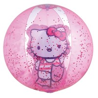 Happy People - Strandball - Hello Kitty Mit 3D Motivfigur (29Cm) Wasserball Ball