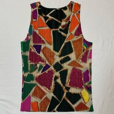 PLEATS PLEASE multi color design size3 from Japan