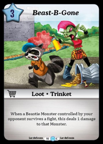 Munchkin CCG Beast-B-Gone - The Desolation of Blarg #15/125 - Picture 2 of 2