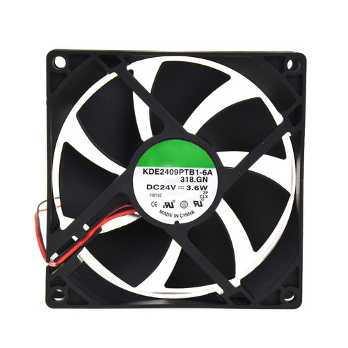 For Sunon KDE2409PTB1-6A 90*90*25mm DC24V 3.6W Inverter Cooling Fan 2Pin - Picture 1 of 4
