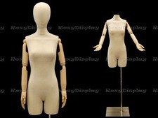 Female Body form straight pinnable with Arm and Head #JF-F2Larm+BS-05