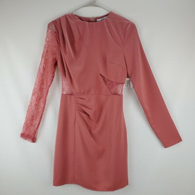 One One Six XS (Nordstrom) Pink Fitted Cutout Lace Dress Bodycon | eBay One One Six XS (Nordstrom) Pink Fitted Cutout Lace Dress Bodycon | eBay