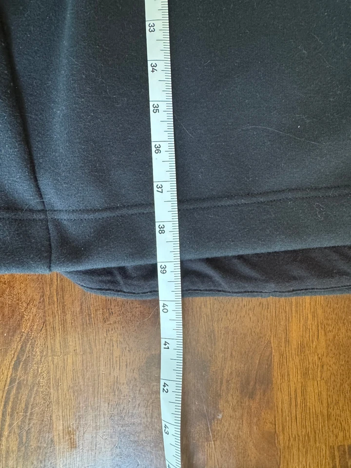 NUEVO Vestido Athleta Acogedor Karma Cuello Embudo Negro TALLA XL Bolsillos Acogedor Foto 4 de 4